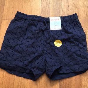 Brand new Cat and Jack flexible drawstring shorts.